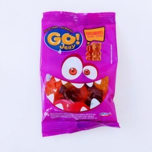 BALA GELATINA GO JELLY MINI URSINHO 15G