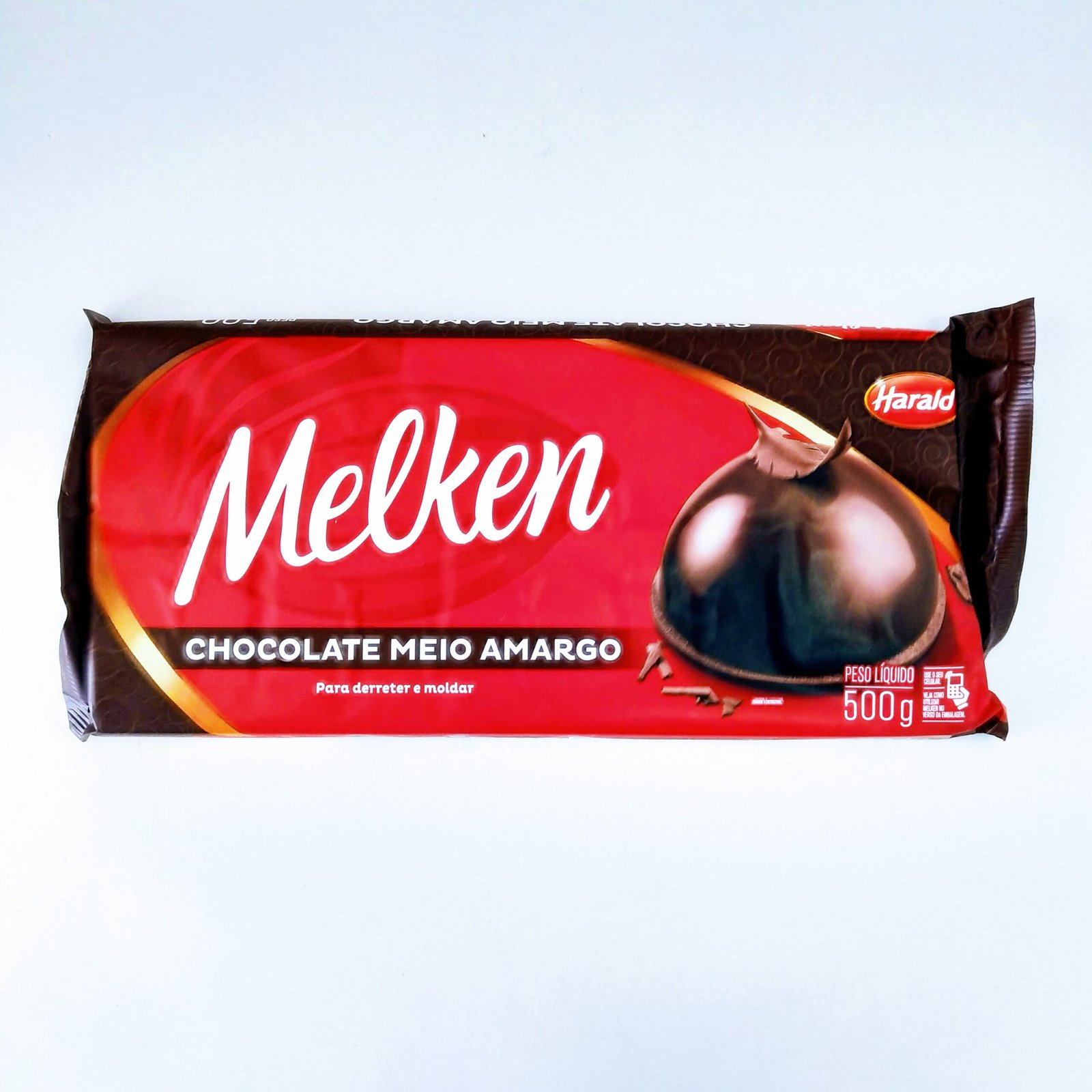 CHOCOLATE BARRA MEIO AMARGO MELKEN 500G