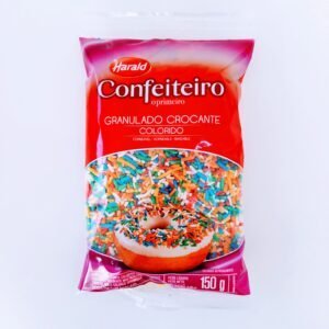 GRANULADO CROCANTE COLORIDO CONFEITEIRO 150G