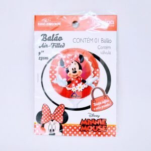 BALÃO METALIZADO PEQUENO MINNIE