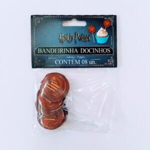 BANDEIRINHA PARA DOCINHOS HARRY POTTER