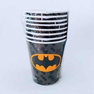 COPO PAPEL 200ML BATMAN GEEK