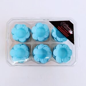 MINI FORMINHAS PARA DOCE AZUL CLARA