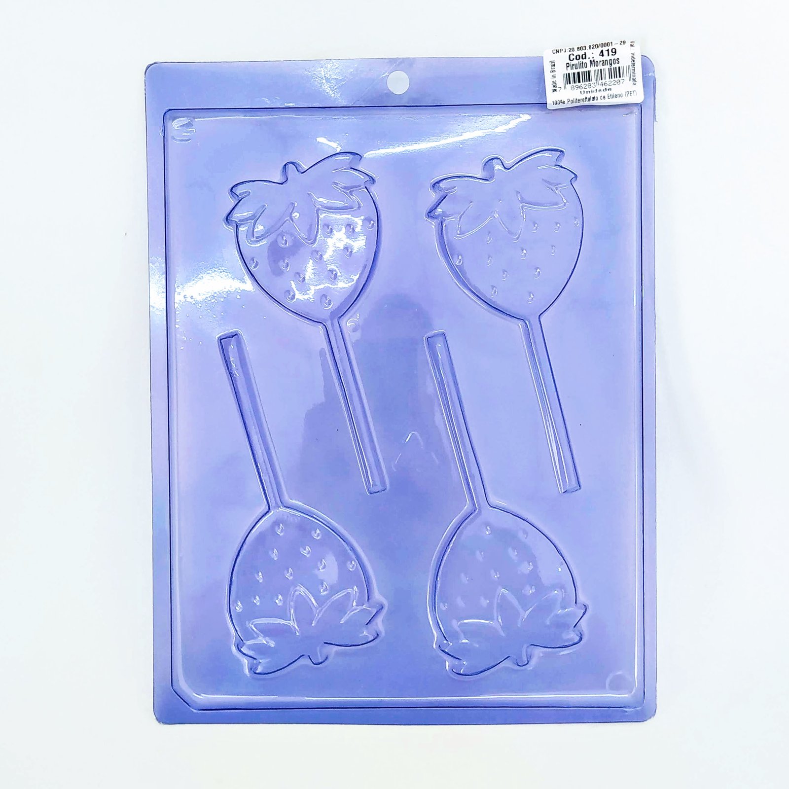 PIRULITO MORANGOS ACETATO