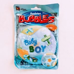 BALÃO 22″ BUBBLE SIMPLES BABY BOY AVIÕES