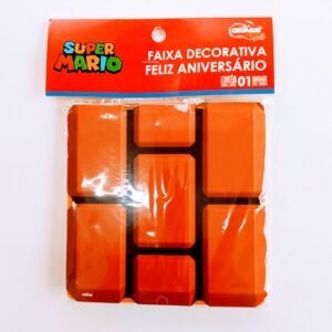 FAIXA DECORATIVA SUPER MARIO