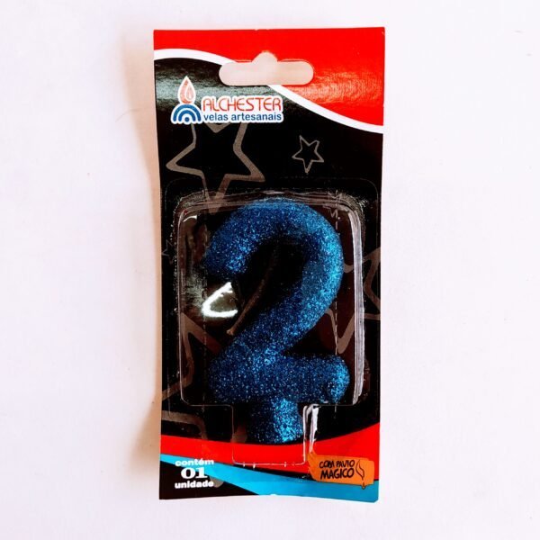 VELA SHINE COLLOR AZUL 2