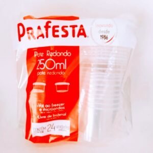 POTE REDONDO 250ML C/TAMPA – 18 X 24