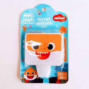 VELA PLANA DUPLA FACE BABY SHARK