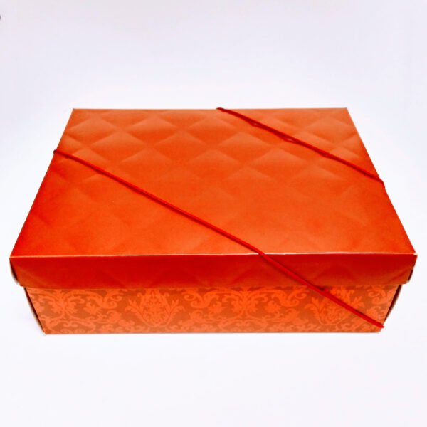 CAIXA C/ TAMPA LUXURIA VERMELHO