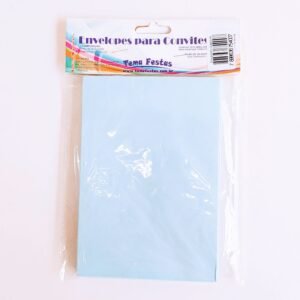 ENVELOPE PARA CONVITE AZUL