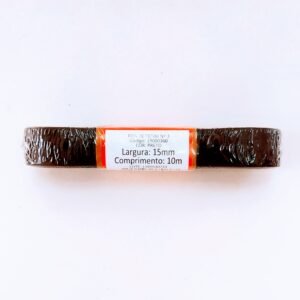 FITA CETIM LISO PRETO 15MMX10M