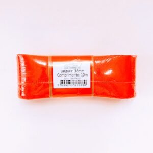 FITA CETIM LISO VERMELHO 38MMX10M