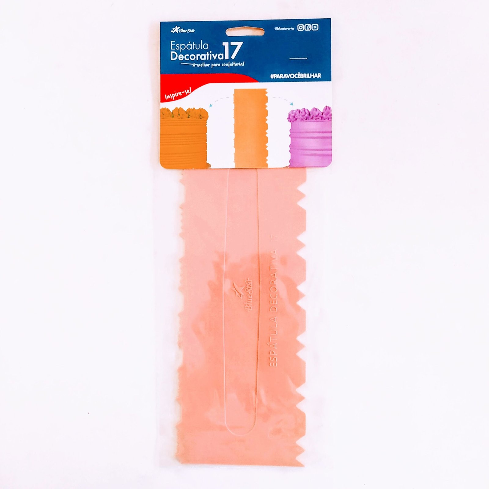 ESPÁTULA DECORATIVA 17 ROSA BEBÊ