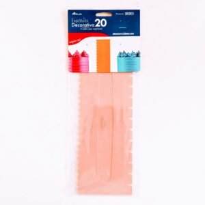 ESPÁTULA DECORATIVA 20 ROSA BEBÊ