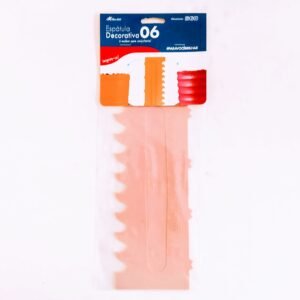 ESPÁTULA DECORATIVA 6 ROSA BEBÊ