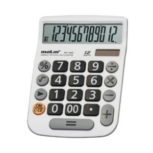 CALCULADORA DE MESA 12 DIGITAL BRANCA MC2645 -CX C/1