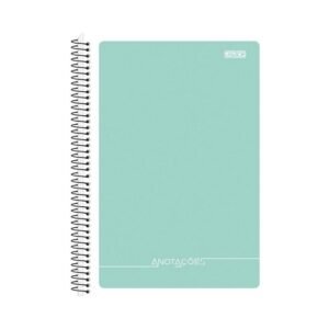 CADERNO ESPIRAL 1/4 DUPLEX 80F