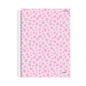 CADERNO UNIVERSITÁRIO 10M CD 160F BOM D+ FEMININO