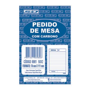 PEDIDO MESA 50X2 78X111 C/CARBONO