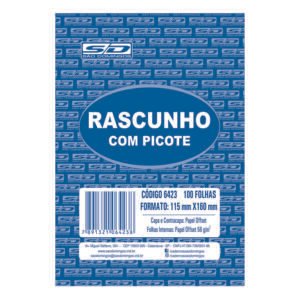 RASCUNHO C/PICOTE GRAMPO 100F 115X160