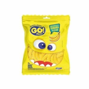 BALA GELATINA GO JELLY BANANA 70G