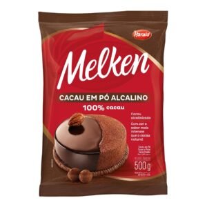 CACAU EM PÓ ALCALINO 100% MELKEN 500GR