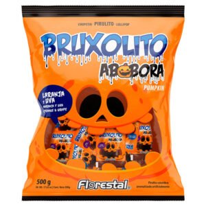 PIRULITO BRUXOLITO ABÓBORA SORTIDO 500GR