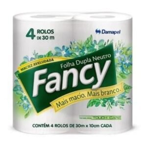 PAPEL HIGIÊNICO FANCY 4R FD NEUTRO 30M FSC