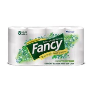 PAPEL HIGIENICO FANCY 8R FD NEUTRO 30M FSC